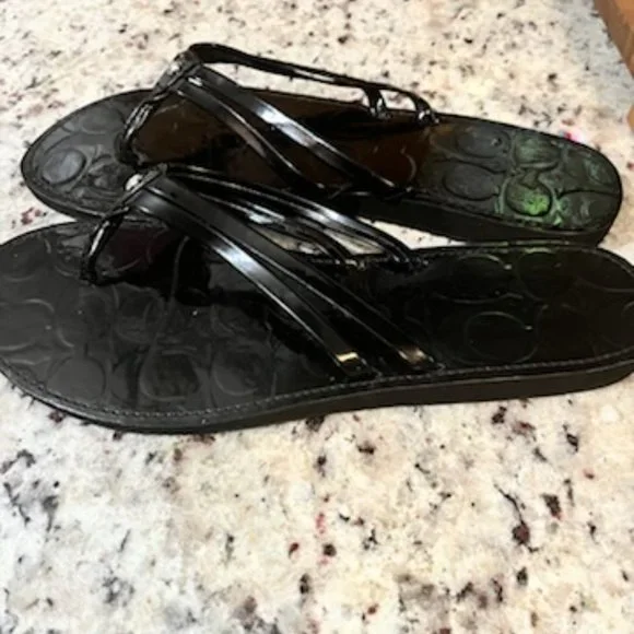 Coach Flip Flops - Picture 2 of 5